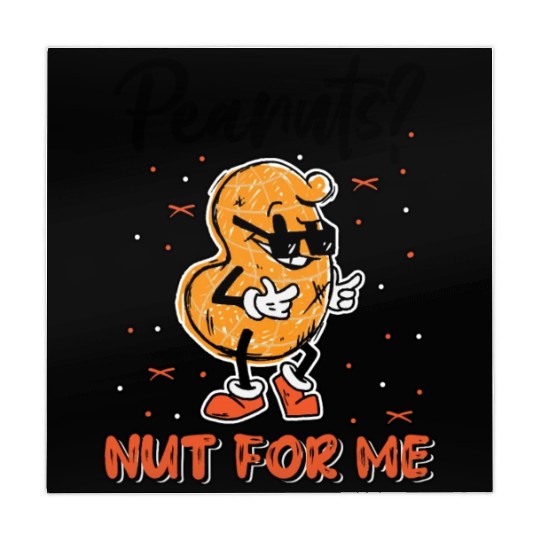 Peanuts? Not For Me Peanut Allergic Peanut Allergy Mahjong Mats