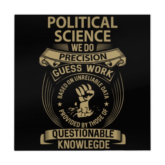 Political Science Mahjong Mats - We Do Precision Gift I