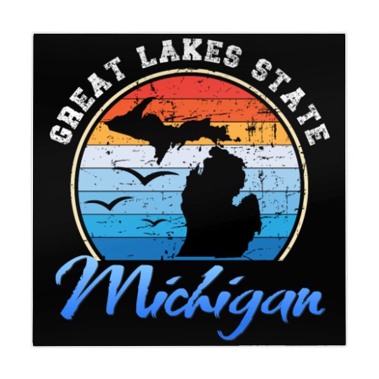 Michigan The Great Lakes State Mahjong Mats