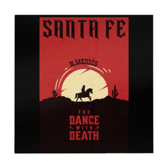 Santa Fe New Mexico wild west town Mahjong Mats