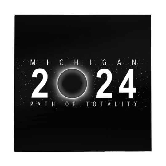 Solar Eclipse Michigan April 8 2024 Mahjong Mats