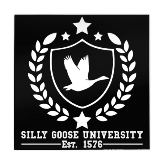 Silly Goose University Established 1576 Goose Mahjong Mats