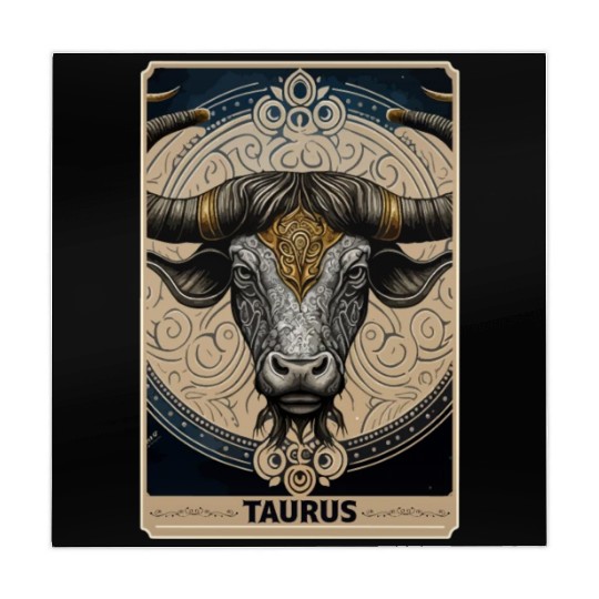 Taurus Astrology Starsign Zodiac Tarot Card Witch Mahjong Mats