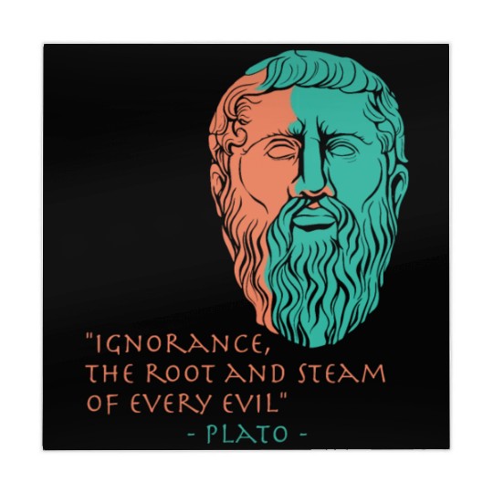 Plato Stoic Philosophy Quote Mahjong Mats