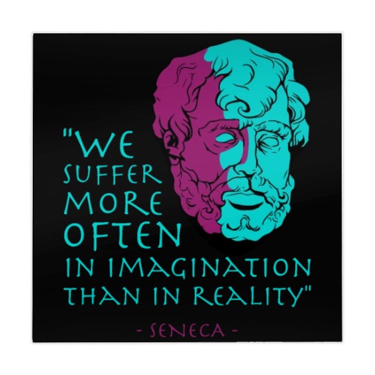 Seneca Stoic Philosophy Quote Mahjong Mats