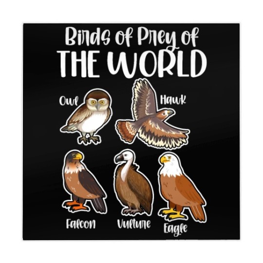 Birds of Prey Of The World Mahjong Mats
