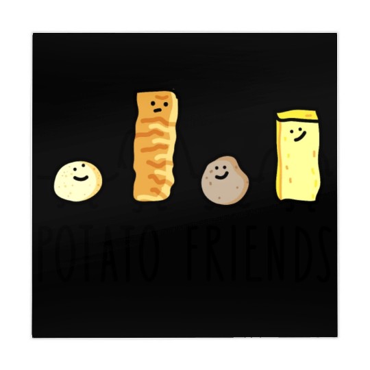 Potato friends Mahjong Mats