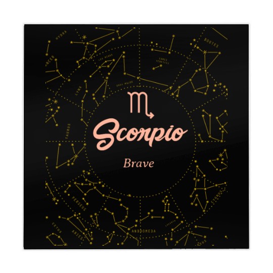 Scorpio Brave Astronomy Mahjong Mats