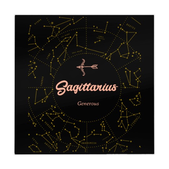 Sagittarius Generous Astronomy Mahjong Mats