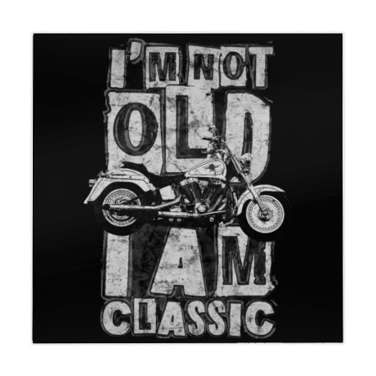 I´m not old - I am classic Design Mahjong Mats