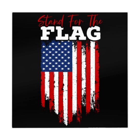 Stand For The Flag Veteran USA Flag Memorial Day Mahjong Mats