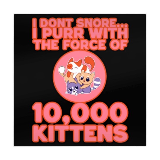 I Purr With The Force Of 10,000 Kittens 3 Mahjong Mats