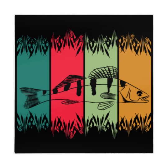 Walleye - walleye fishing Mahjong Mats