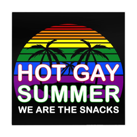 Hot Gay Summer We Are The Snacks LGBT Apparel Mahjong Mats