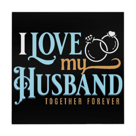 I Love My Husband, wedding, marriage, bride, groom Mahjong Mats