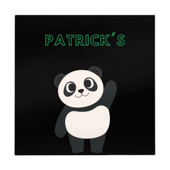 Panda St Patricks Day Mahjong Mats