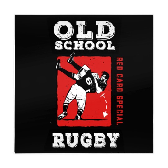 Old School Rugby Red Card Special Mahjong Mats