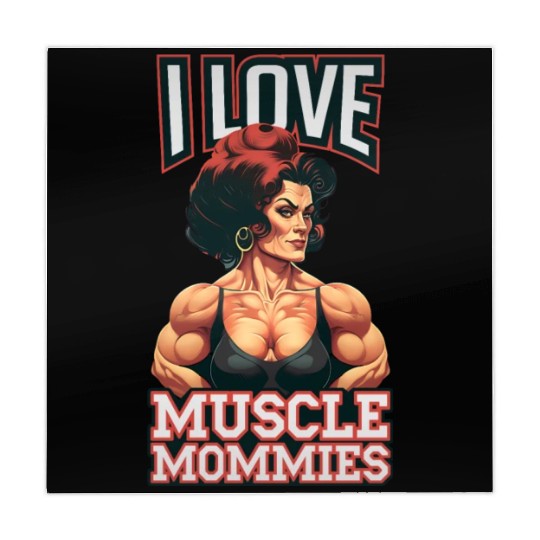 I Love Muscle Mommies Mahjong Mats