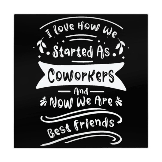 Coworker Best Friend Office Work Family Workplace Mahjong Mats