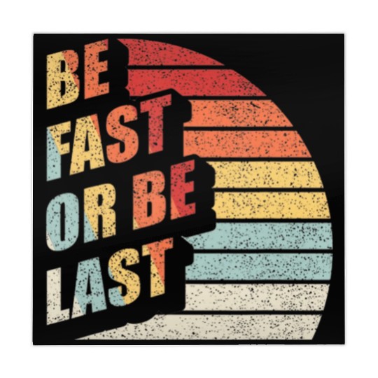 Fast Car Quote Drag Racing Gift Vintage Retro Rac Mahjong Mats