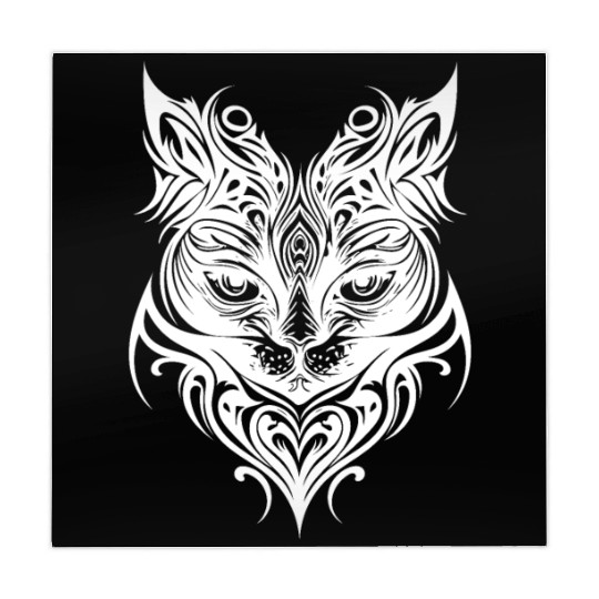 Cute Kittens In Tattoo Style Mahjong Mats