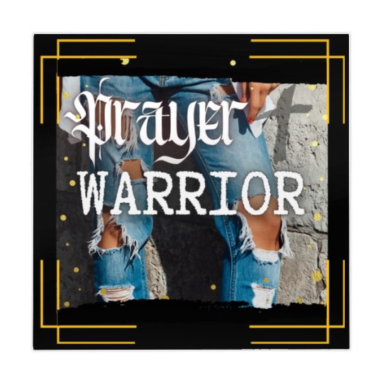 Prayer Warrior - Ripped Jeans Mahjong Mats