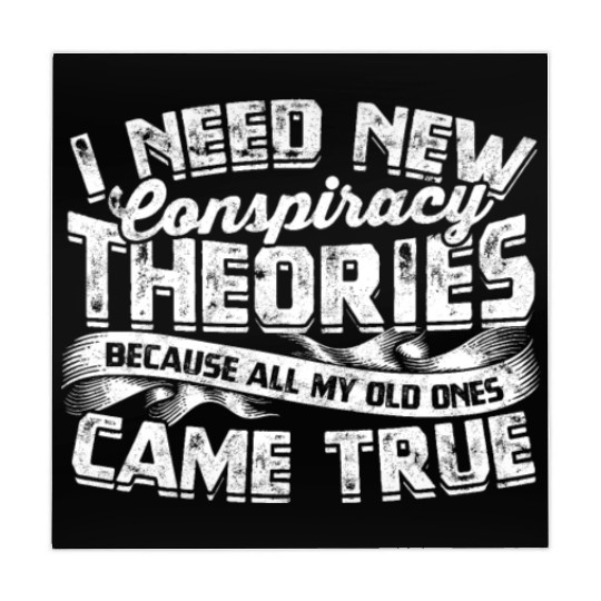 Conspiracy Theorist Theory Science Fiction Mahjong Mats