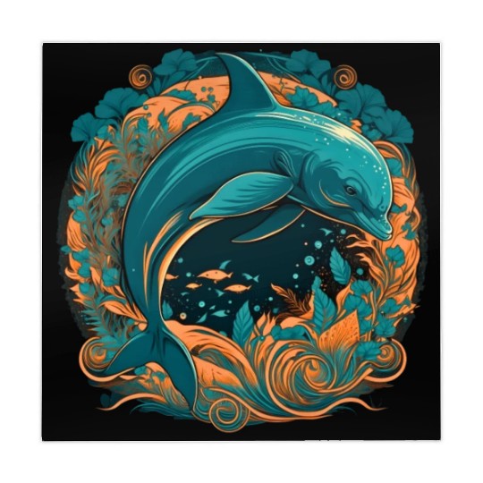 Dolphin Mahjong Mats