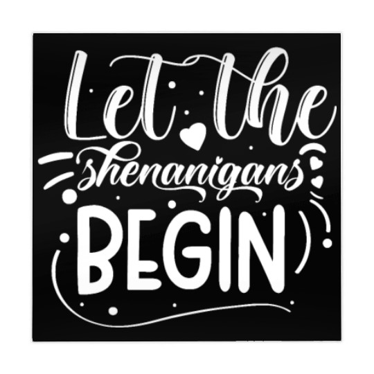 Let The Shenanigans Begin | St Patricks Day Mahjong Mats