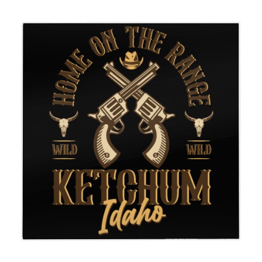 Ketchum Idaho wild west town Mahjong Mats