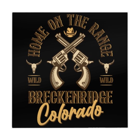 Breckenridge Colorado wild west town Mahjong Mats