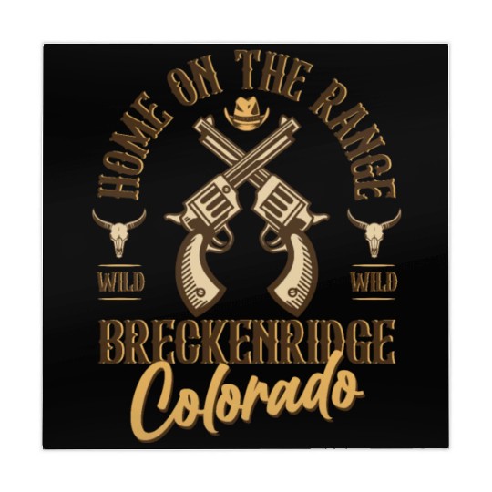 Breckenridge Colorado wild west town Mahjong Mats