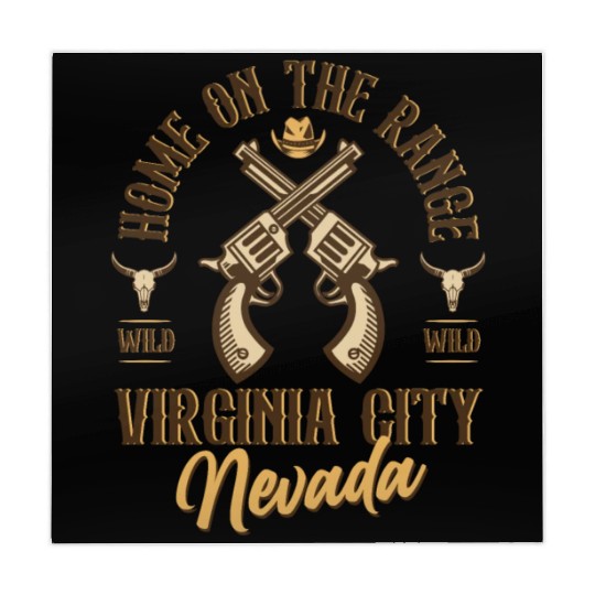 Virginia city Nevada wild west town Mahjong Mats