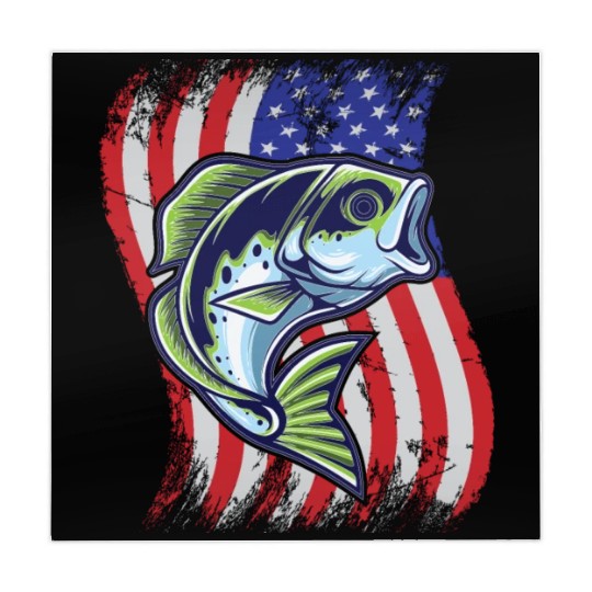 US Bass Fish Mahjong Mats