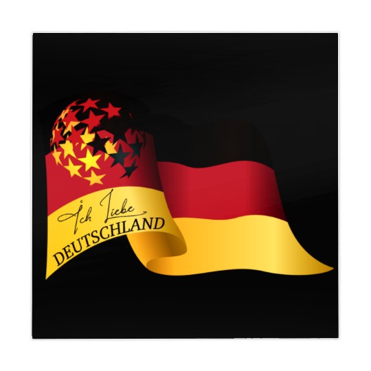 I love Germany Mahjong Mats