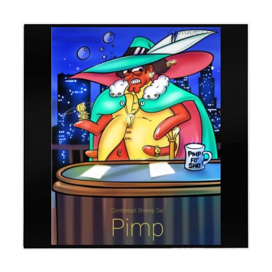 Cornbread Shrimp Da' Pimp Mahjong Mats