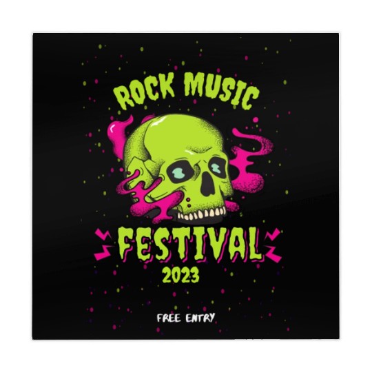 Skull Givin' Raspberry Dk , Rock music Mahjong Mats