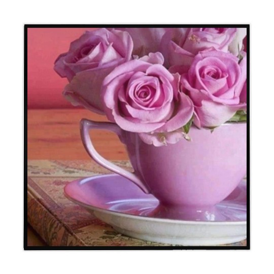 Beautiful Floral print Mahjong Mats