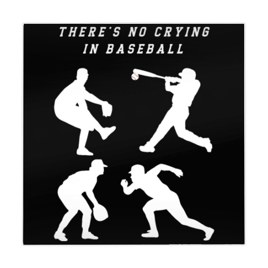 There's No Crying In Baseball Mahjong Mats