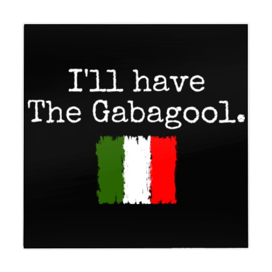 I'll Have The Gabagool Italian Pride Italy Flag Mahjong Mats