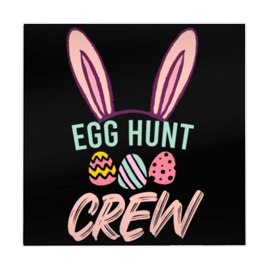 Egg Hunt Crew Funny Easter Day Mahjong Mats