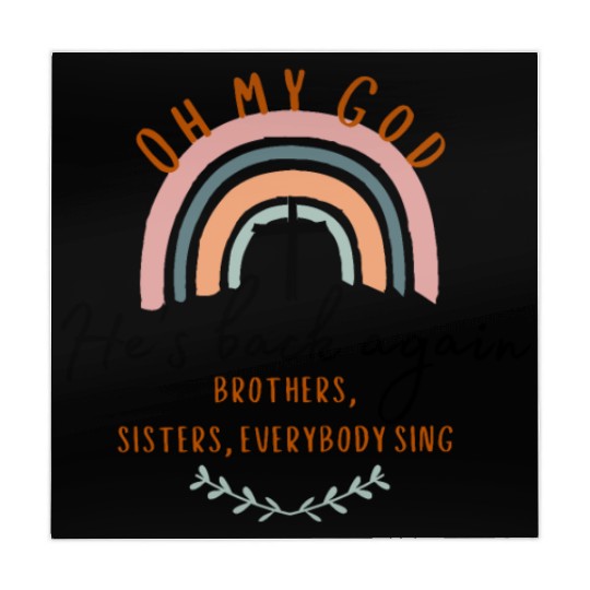 Oh My God, He's Back Again Mahjong Mats