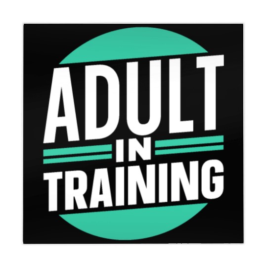 Adult In Training Birthday Adulting Adulthood Mahjong Mats