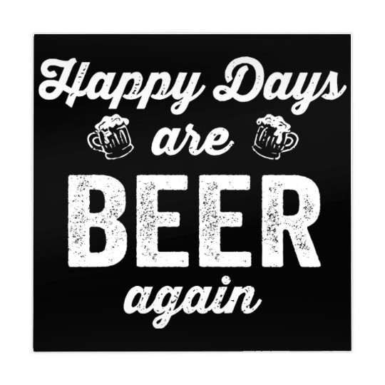 Happy Days Are Beer Again Mahjong Mats