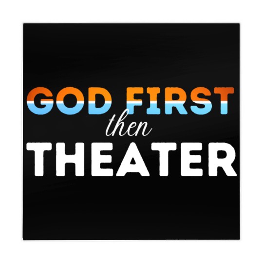 God First then theater Mahjong Mats