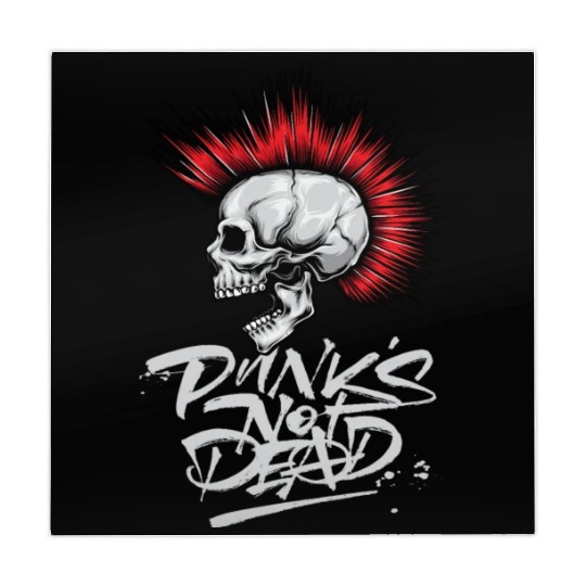 skeleton Bone Skull Punk Rock Band Metal Music Mahjong Mats