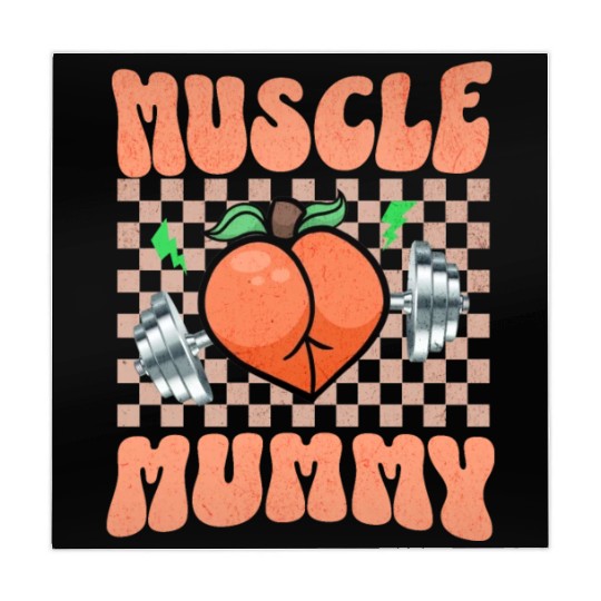 Muscle Mommy Gym Bodybuilder and Weightlifting Gif Mahjong Mats
