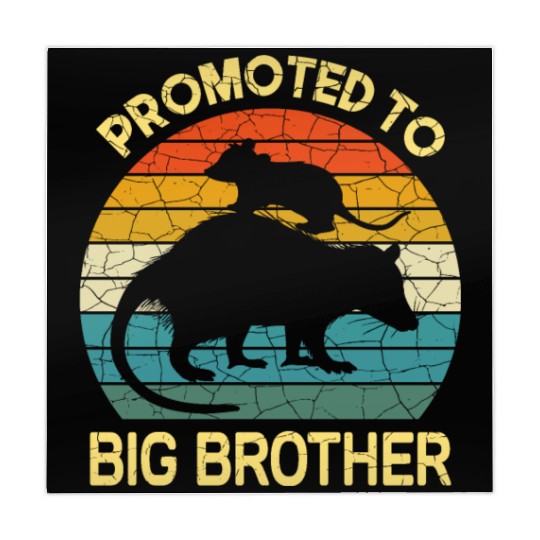 Promoted to big brother Opossum Gift, baby possum Mahjong Mats