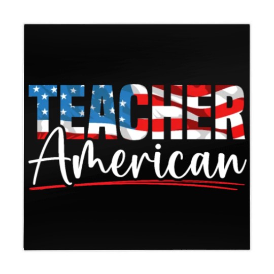 America USA Flag 4th Of July Teacher American Mahjong Mats
