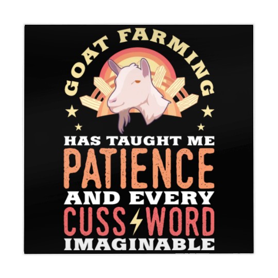 Goat Farming Has Taught Me Patience Mahjong Mats